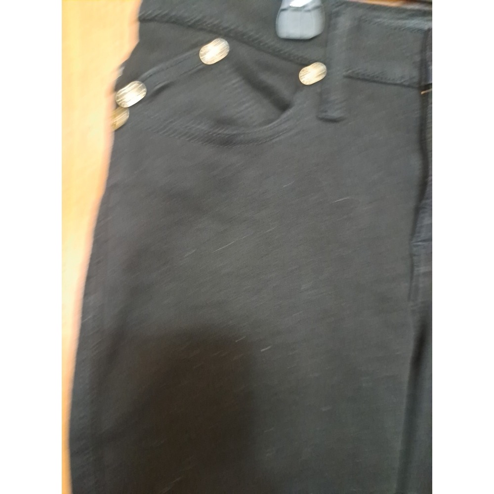 Rock & Republic Women's Black Cotton Kendra Curvy Bootcut Denim Jeans Pants Sz 6 - Picture 4 of 16